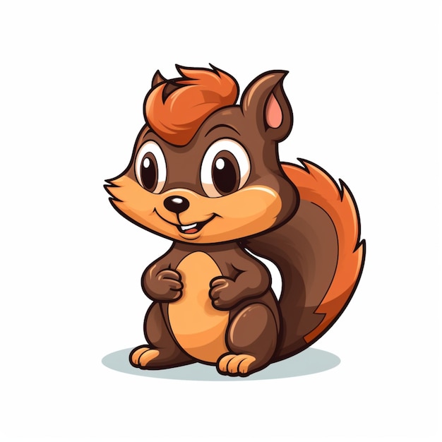 Logo del cartone animato scoiattolo