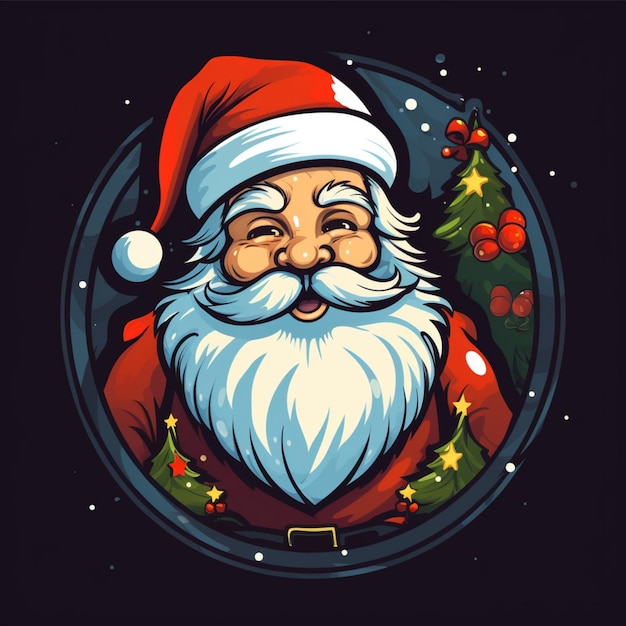 logo del fumetto di babbo natale