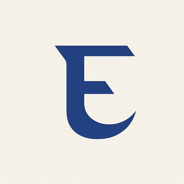 Logo del monogramma della lettera E