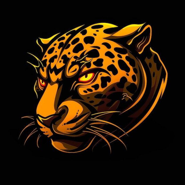 Logo dell'animale Esports Logo della mascotte animale