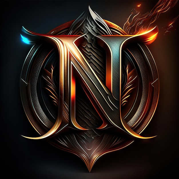 Logo della lettera N.