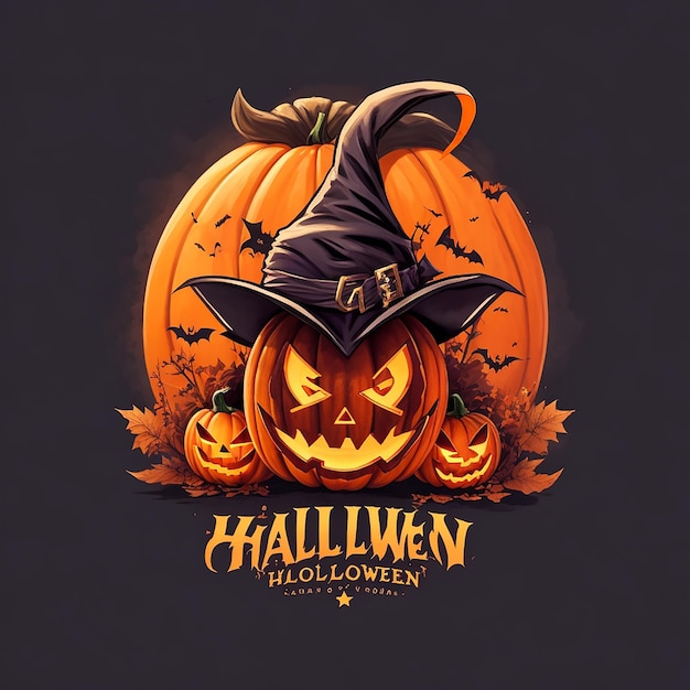 Logo della maglietta di Halloween