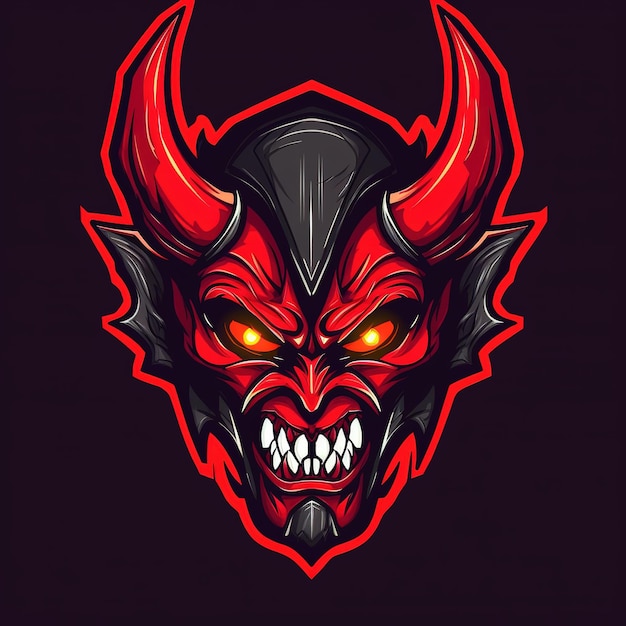 Logo della mascotte Demon Esport