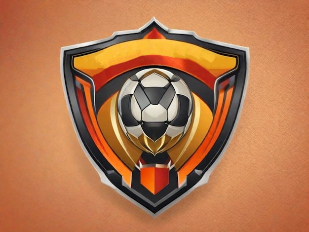 Logo della squadra di calcio e calcio