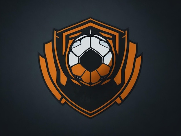 Logo della squadra di calcio e calcio