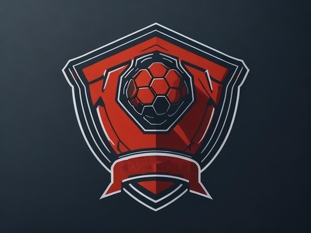 Logo della squadra di calcio e calcio