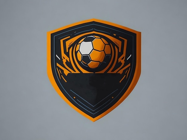 Logo della squadra di calcio e calcio