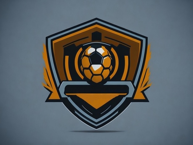 Logo della squadra di calcio e calcio