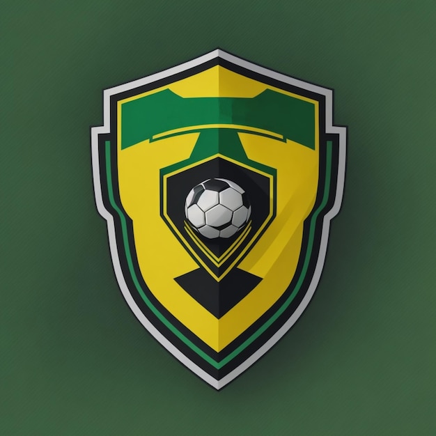 Logo della squadra di calcio e calcio