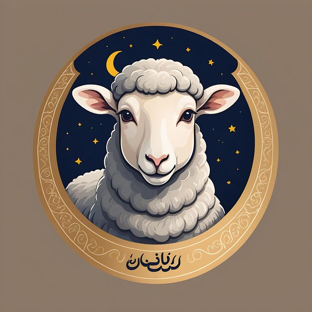 Logo delle pecore di Eid