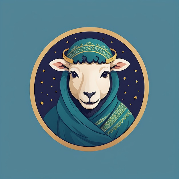 Logo delle pecore di Eid