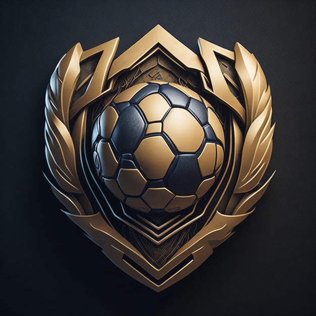 Logo Esport della squadra di calcio e calcio