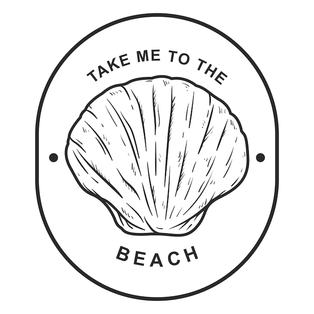 Logo estivo PNG sullo sfondo trasparente