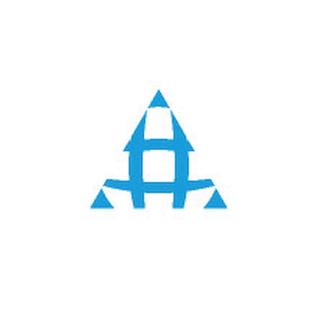 Logo triangolo rete globale
