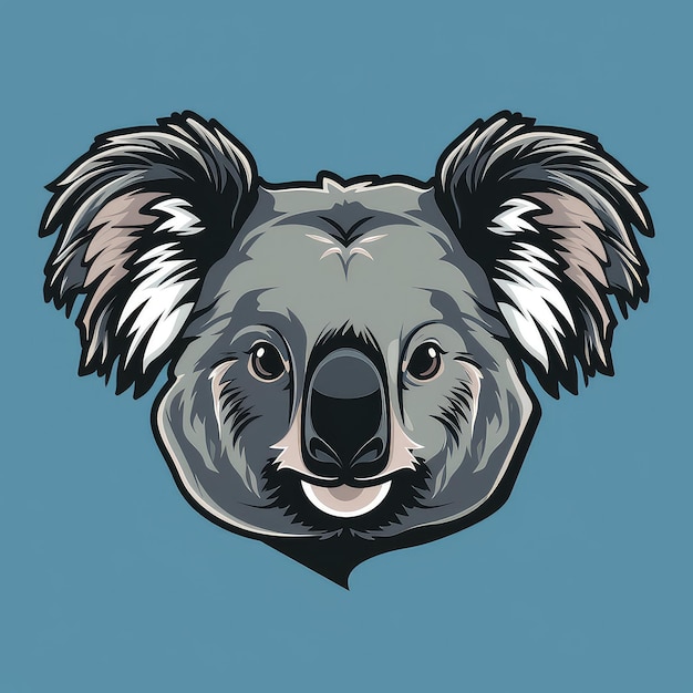 Logo vettoriale dell'illustrazione del koala