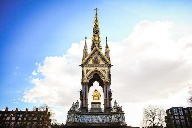 London Albert Monument d'oro