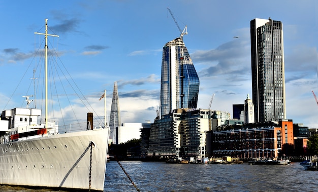 London Skyscrapers, River Thames