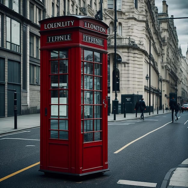 Look vintage della città di Londra