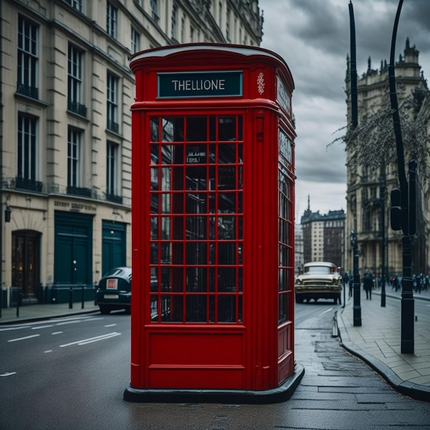 Look vintage della città di Londra