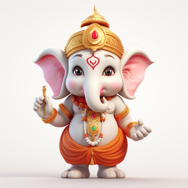 Lord Ganesha dio indiano della saggezza e del successo