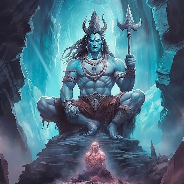 Lord Shiva Maha shivratri Har Har Mahadev Ai generativo