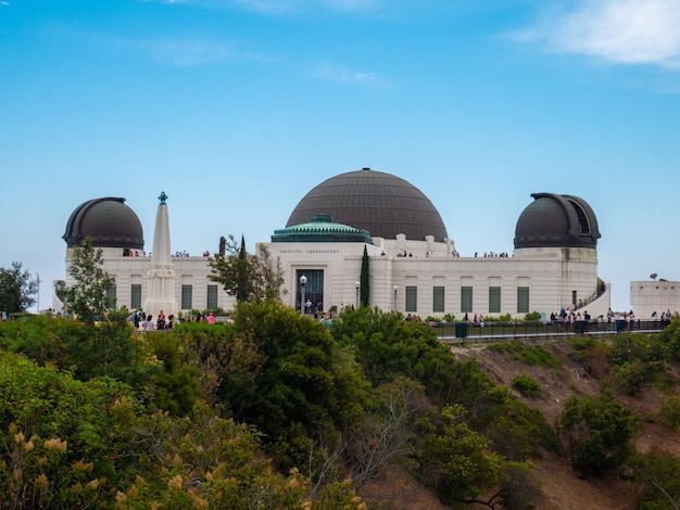 LOS ANGELES USA 28 GIUGNO 2016 Vista dell'Osservatorio Griffith nella città di Los Angeles in estate