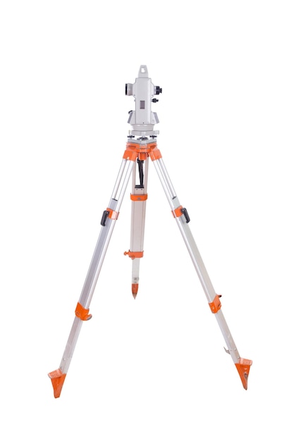Low angle view of crane against white background
