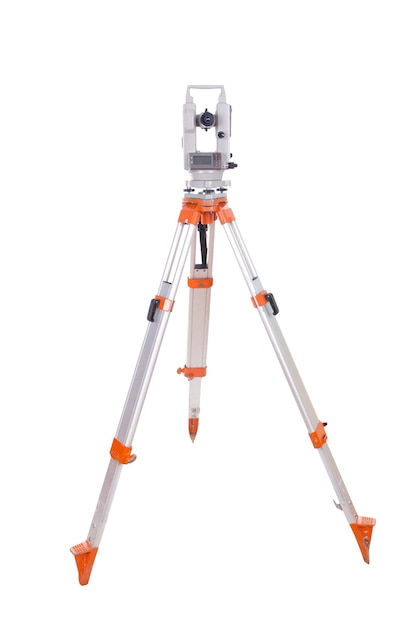 Low angle view of crane against white background