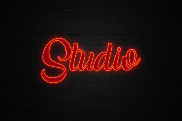 Luce al neon per studio