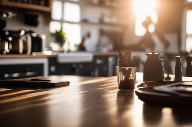 Luce solare e uno spazio di lavoro