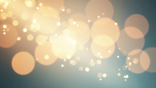 Luci di Bokeh dorate