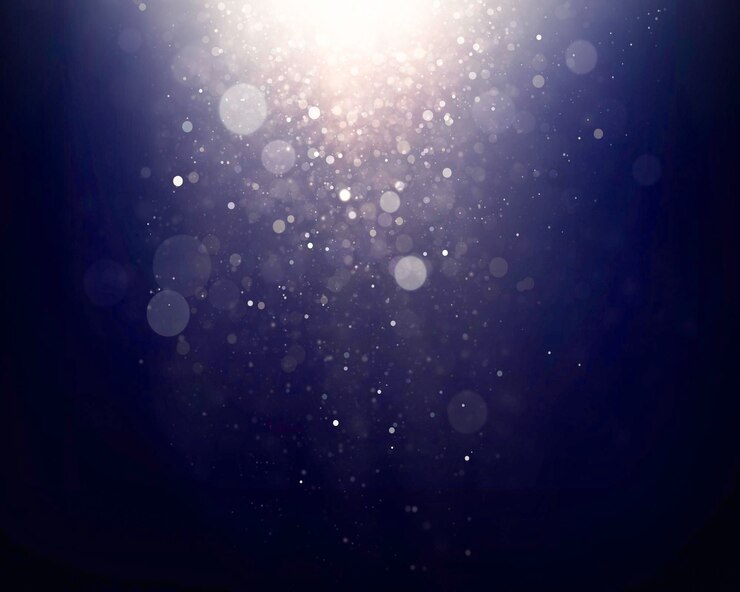 Luci scintillanti sfocate sovrapposizioni sfocate sfondo astratto