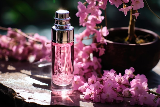 Luminosità in fiore Il siero essenziale alle erbe e il rullo viso al quarzo rosa per una bellezza naturale e nutrita