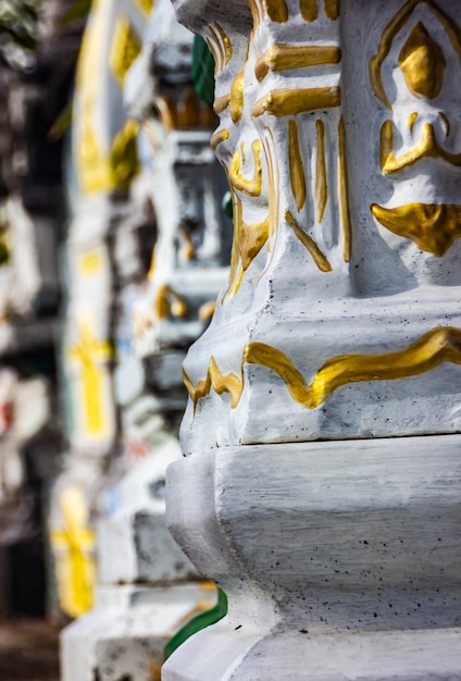 Luogo del cimitero tailandese Deposito di boneThailand Culture