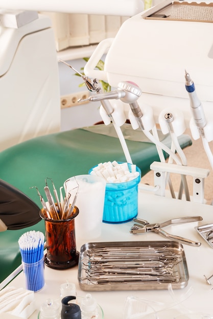 Luogo di lavoro del dentista