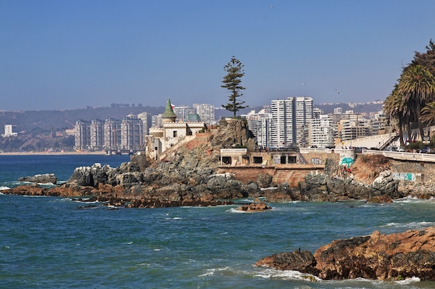 lupo del castello a Vina del Mar, Cile