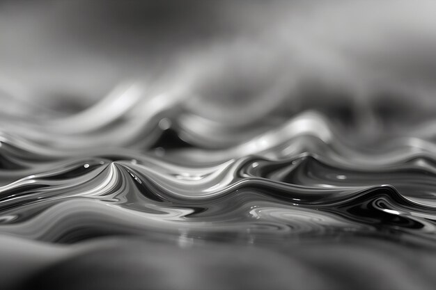 Luxurious grayscale blur con un tocco di astrazione