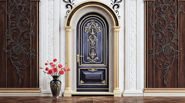 Luxurious Ornate Doorway Entrance