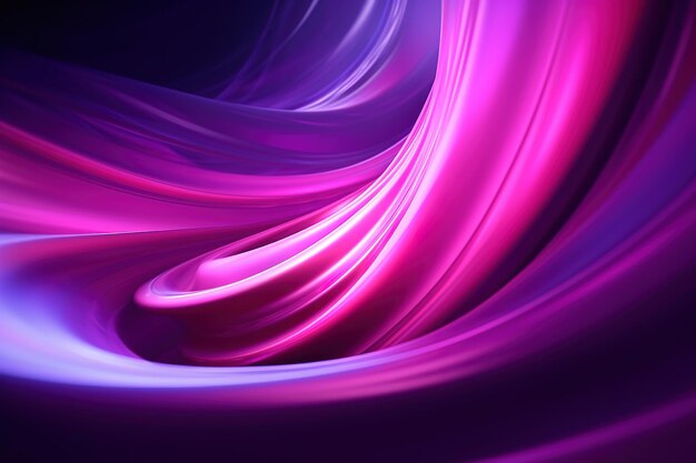 Luxurious sfondo viola con tessuto volante rendering generativo 3D ai