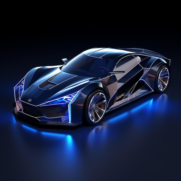 Luxury 3D Auto moderna