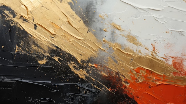 Luxury astratto astratto oro grezzo e nero pittura d'arte carta da parati sfondo inchiostro dipinto consistenza oro e nero sfondo banner