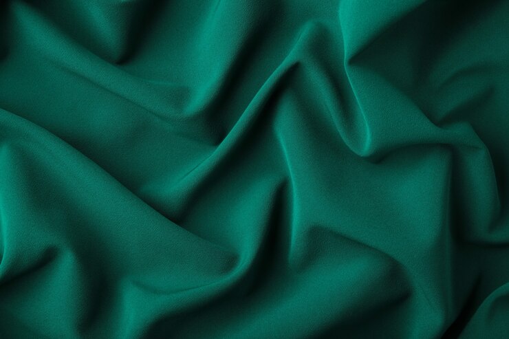 Luxury green satin background