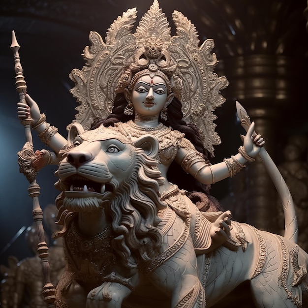 Maa Durga Generativo Ai