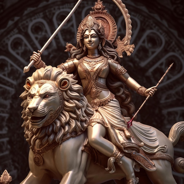 Maa Durga Generativo Ai