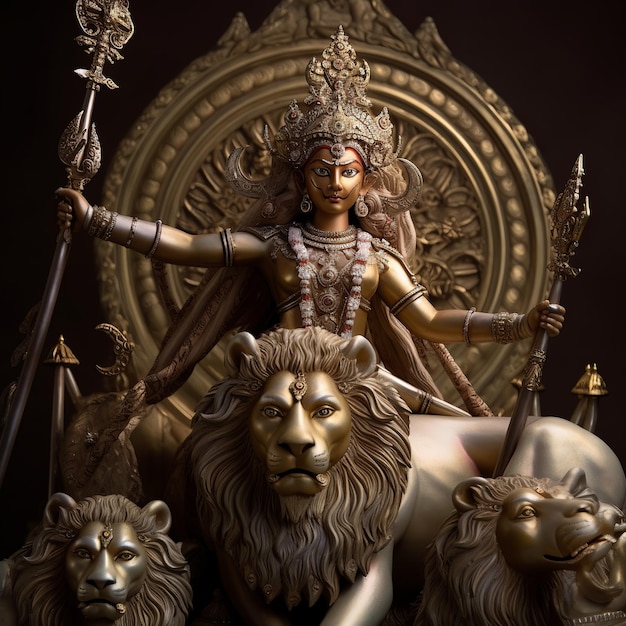 Maa Durga Generativo Ai