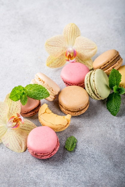 Macarons assortiti francesi