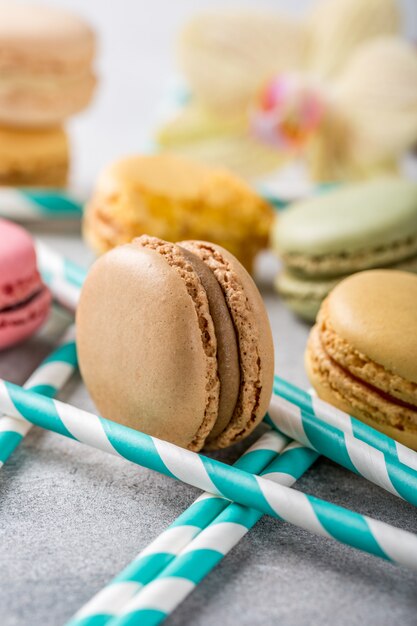 Macarons assortiti francesi