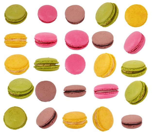 Macarons colorati francesi