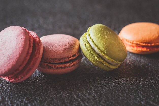 Macarons colorati