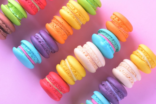 Macarons colorati